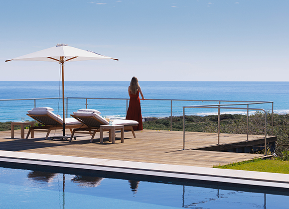 rent villa swimming pools panoramic sea views pampelonne ramatuelle