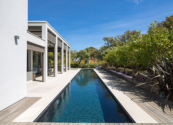 villa rent pampelonne ramatuelle swimming pool